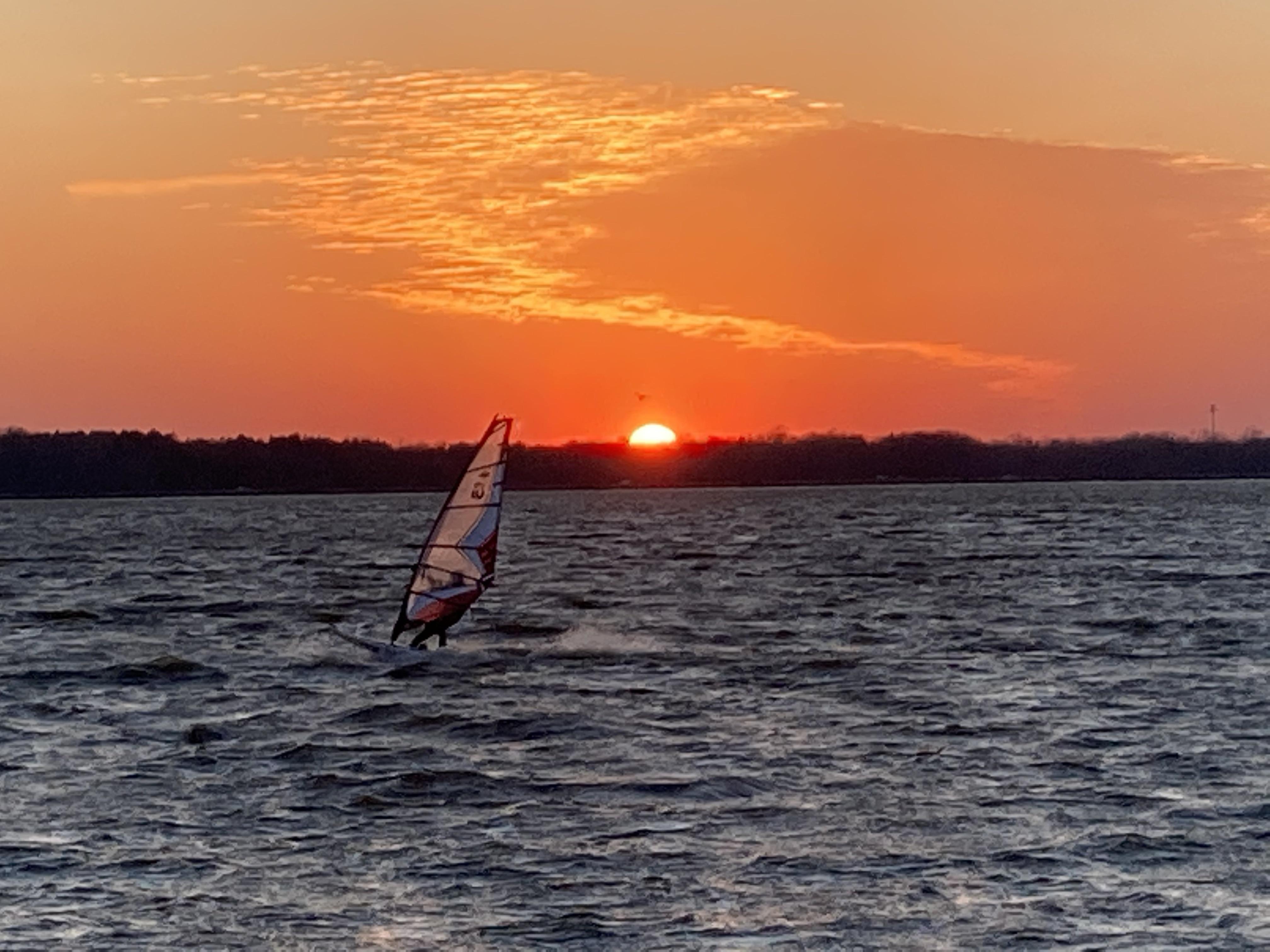 Sunset at Long Pond